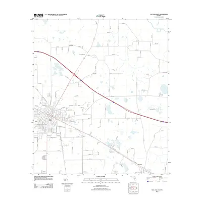 2012 Map of Live Oak East, 2012 Print