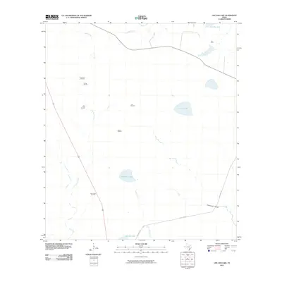 2010 Map of Live Oak Lake, 2010 Print