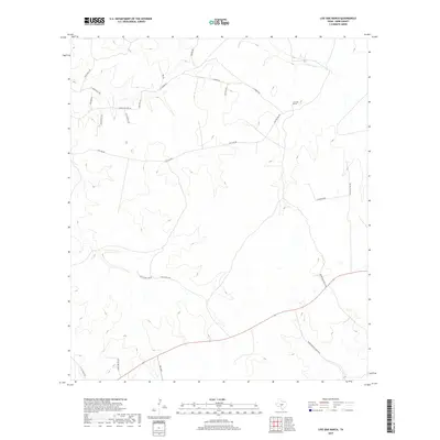 2019 Map of Live Oak Ranch, 2019 Print