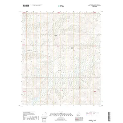 2018 Map of Livengood A-1 SE, 2018 Print