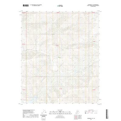 2021 Map of Livengood A-1 SE, 2021 Print