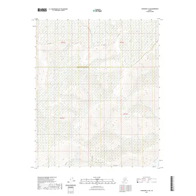 2021 Map of Livengood A-2 NE, 2021 Print