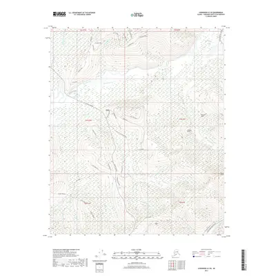 2017 Map of Livengood A-2 SE, 2017 Print
