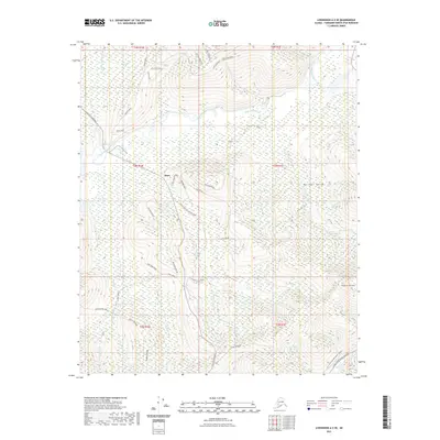 2021 Map of Livengood A-2 SE, 2021 Print