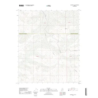 2017 Map of Livengood A-3 NE, 2017 Print