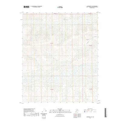 2021 Map of Livengood A-3 SE, 2021 Print