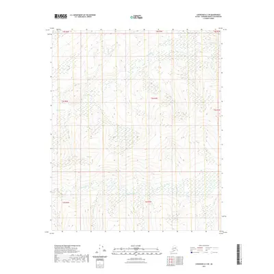 2021 Map of Livengood A-3 SW, 2021 Print