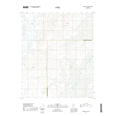 2017 Map of Livengood A-4 NE, 2017 Print