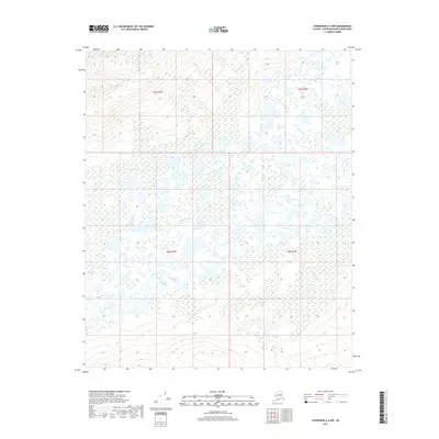 2017 Map of Livengood A-4 NW, 2017 Print