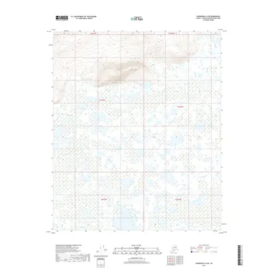 2017 Map of Livengood A-4 SW, 2017 Print