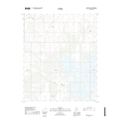 2017 Map of Livengood A-5 NW, 2017 Print
