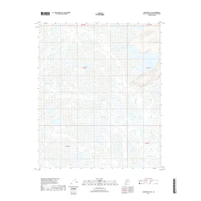 2017 Map of Livengood A-5 SE, 2017 Print