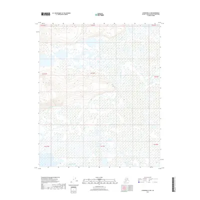2017 Map of Livengood A-5 SW, 2017 Print