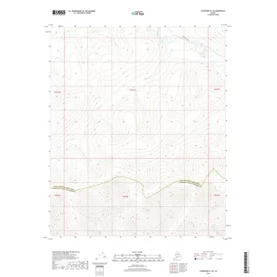 2017 Map of Livengood B-1 SE, 2017 Print