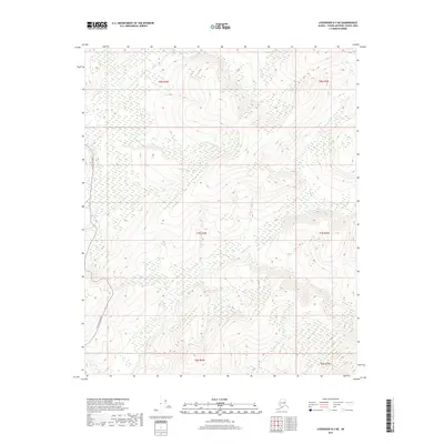 2017 Map of Livengood B-3 NE, 2017 Print