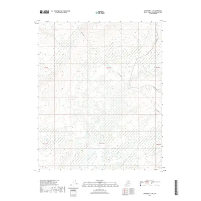 2017 Map of Livengood B-3 SW, 2017 Print