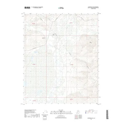 2017 Map of Livengood B-4 NE, 2017 Print
