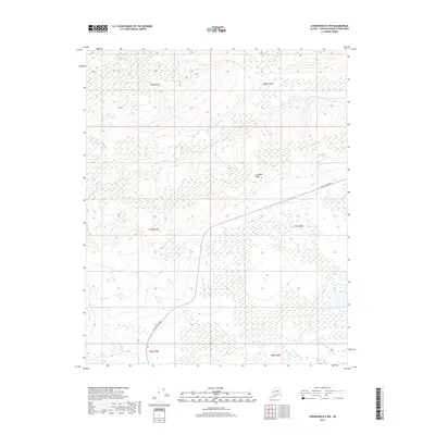 2017 Map of Livengood B-4 NW, 2017 Print
