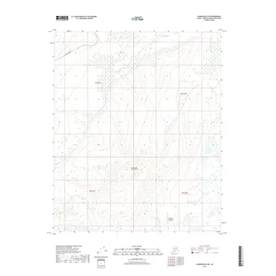 2017 Map of Livengood B-4 SW, 2017 Print