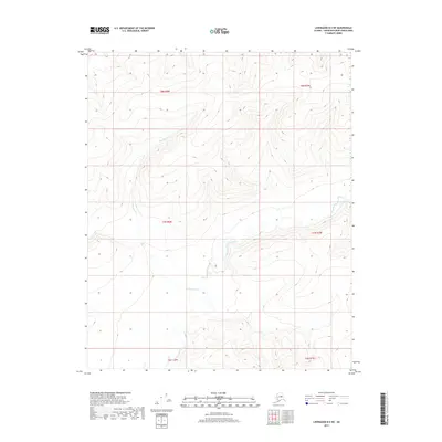2017 Map of Livengood B-5 NE, 2017 Print