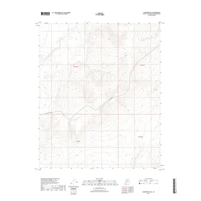 2017 Map of Livengood B-5 SE, 2017 Print