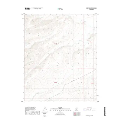 2017 Map of Livengood B-5 SW, 2017 Print