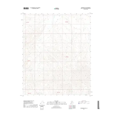 2017 Map of Livengood B-6 NE, 2017 Print