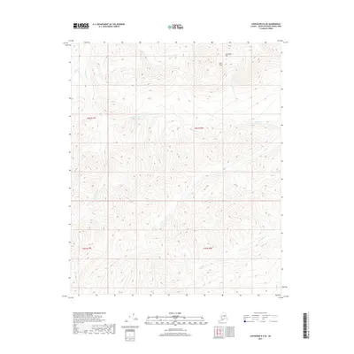 2017 Map of Livengood B-6 SE, 2017 Print