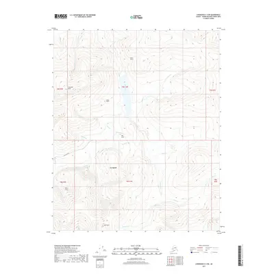 2017 Map of Livengood C-3 SW, 2017 Print