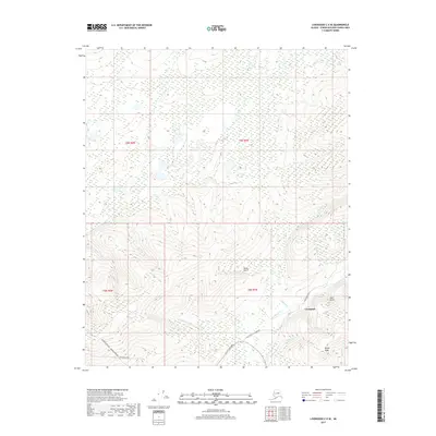 2017 Map of Livengood C-4 SE, 2017 Print