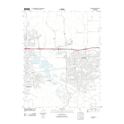 2012 Map of Livermore, 2012 Print