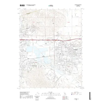 2018 Map of Livermore, 2018 Print