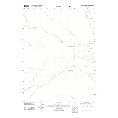 2011 Map of Livermore Mountain, 2011 Print