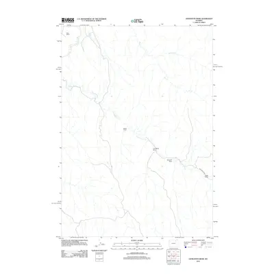 2012 Map of Livingston Draw, 2012 Print