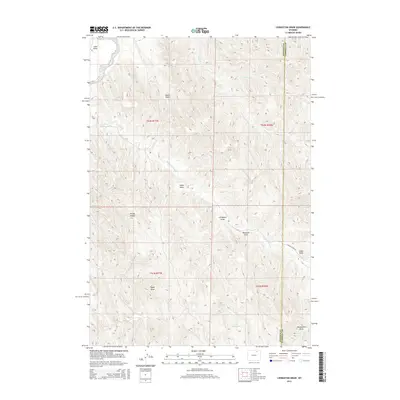 2015 Map of Livingston Draw, 2015 Print