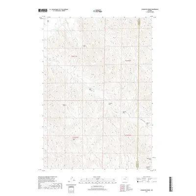 2017 Map of Livingston Draw, 2017 Print