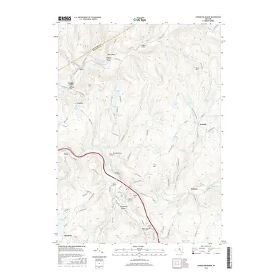 2016 Map of Livingston Manor, 2016 Print