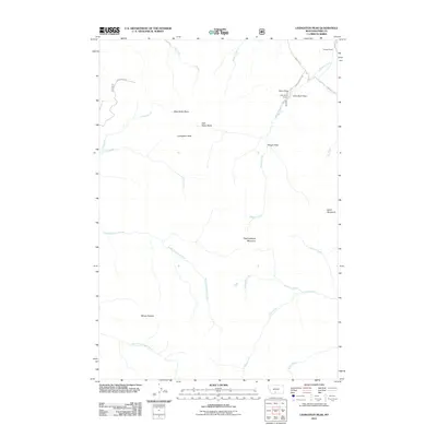 2011 Map of Livingston Peak, 2011 Print