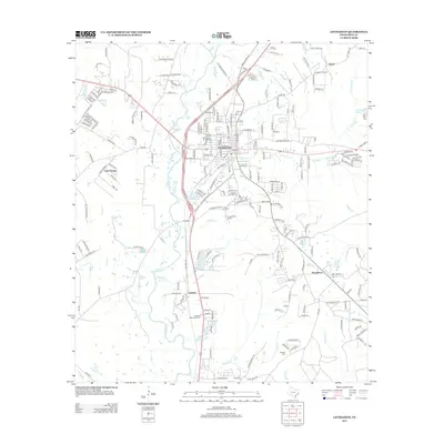 2013 Map of Livingston, 2013 Print