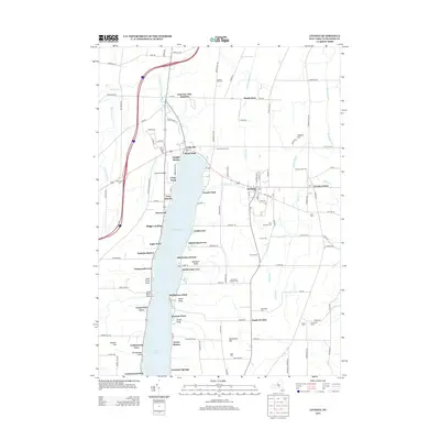 2013 Map of Livonia, 2013 Print