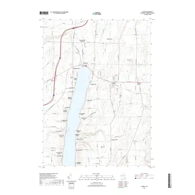 2019 Map of Livonia, 2019 Print