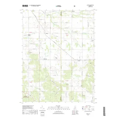 2019 Map of Livonia, 2019 Print