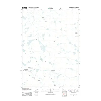 2012 Map of Lizard Head Peak, 2012 Print