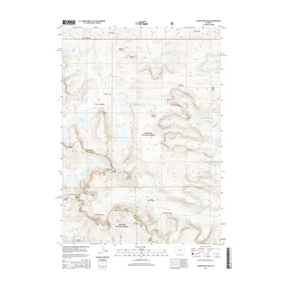 2015 Map of Lizard Head Peak, 2015 Print