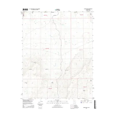 2014 Map of Lizard Point, 2014 Print