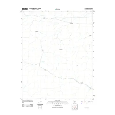 2012 Map of Llanada, 2012 Print