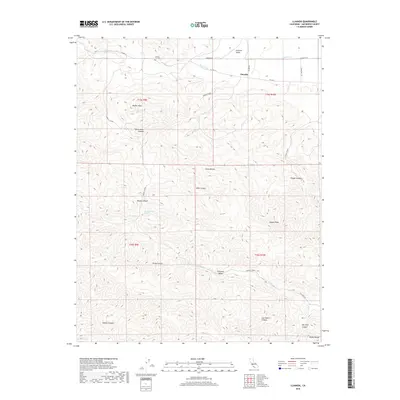 2018 Map of Llanada, 2018 Print