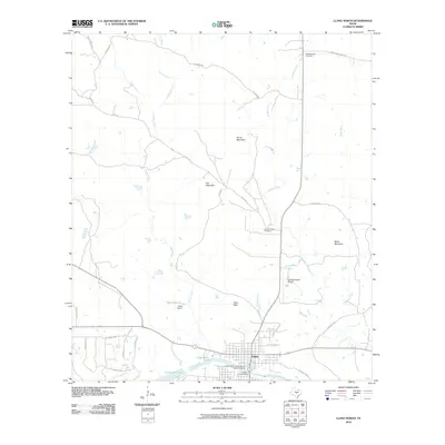 2010 Map of Llano North, 2010 Print