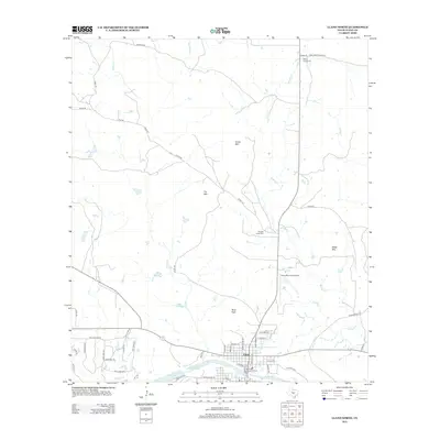 2012 Map of Llano North, 2012 Print