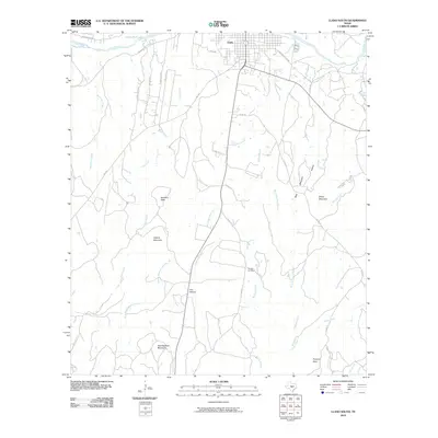 2010 Map of Llano South, 2010 Print